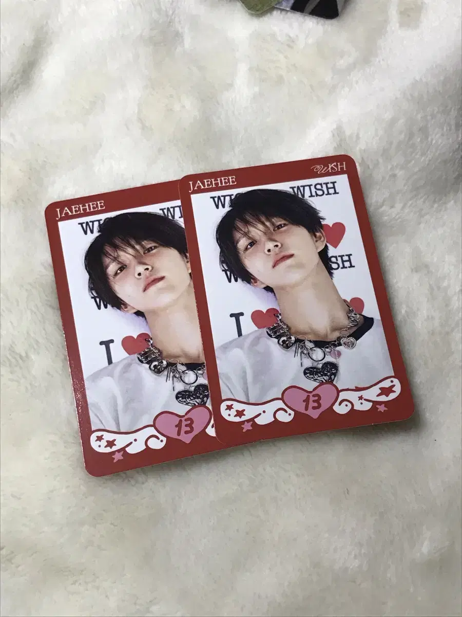 NCT wish Jaehee Trading kard WTS