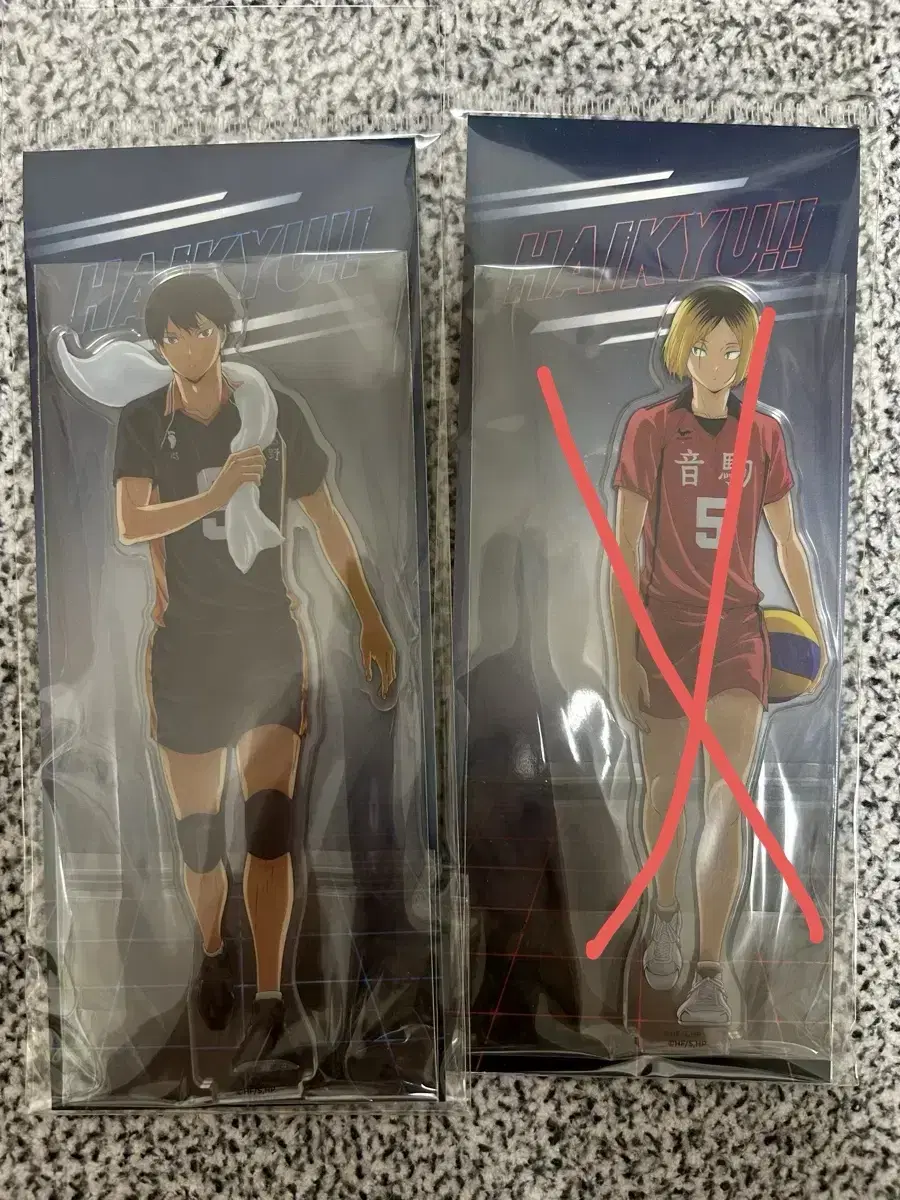 Haikyuu Kageyama Kenma Uniform acrylic unsealed