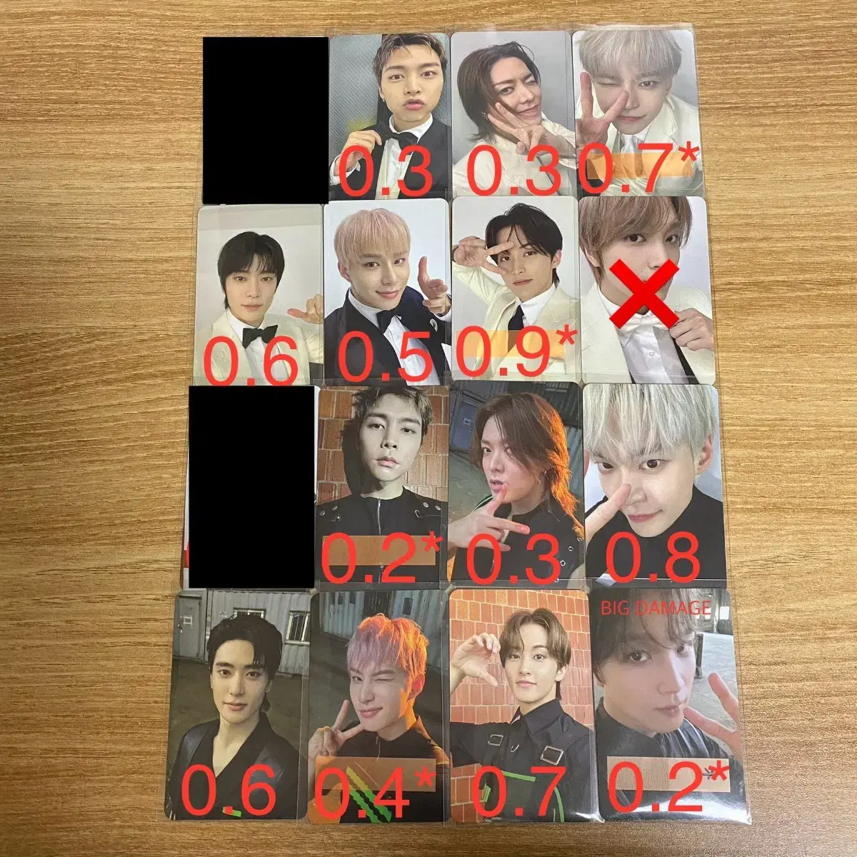 Prepaidx) nct 127 8th Anniversary fanmeeting Entry photocard WTS