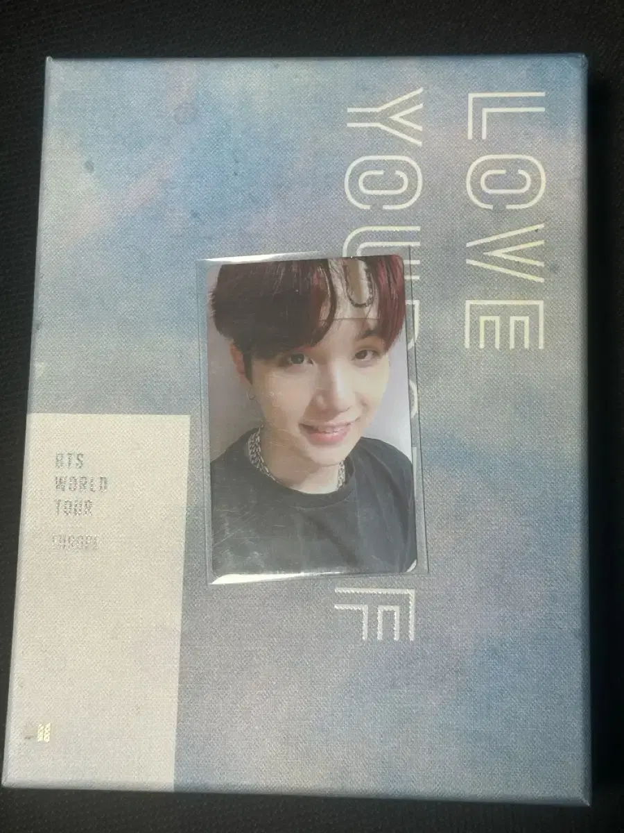 (Price drop)Bangtan Love Yourself Rubsell dvd European Yoon suga Photocard