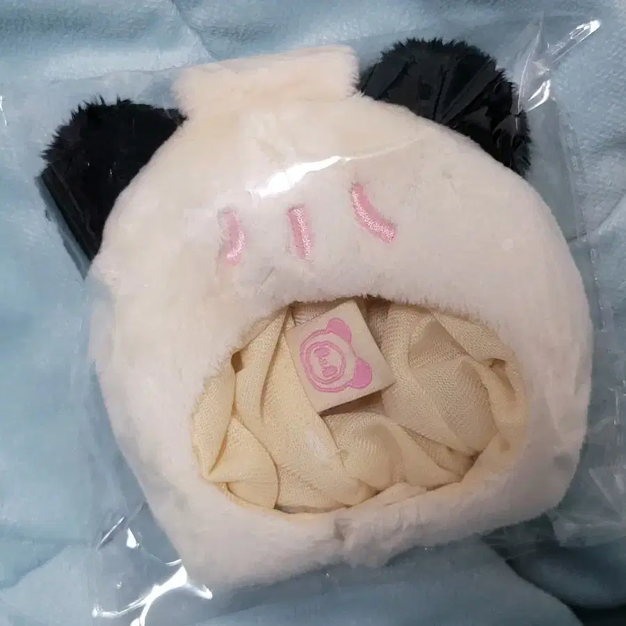 10cm 인형 모자 판다만두