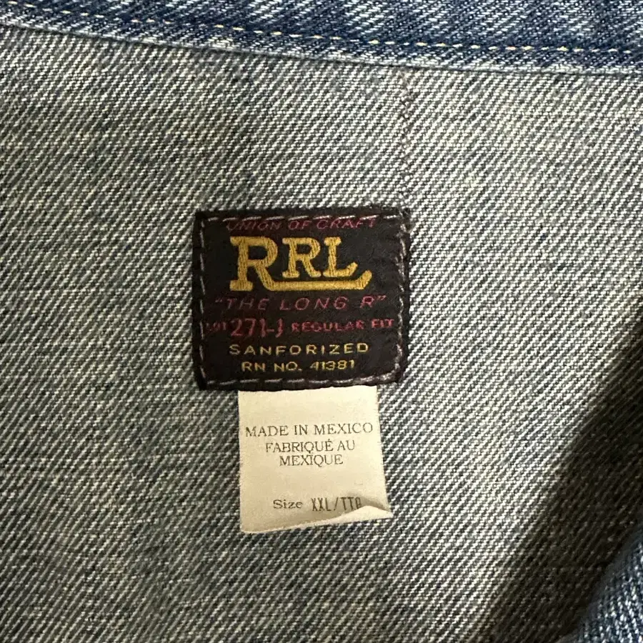 [XXL] RRL Lot271 리랜드 데님자켓