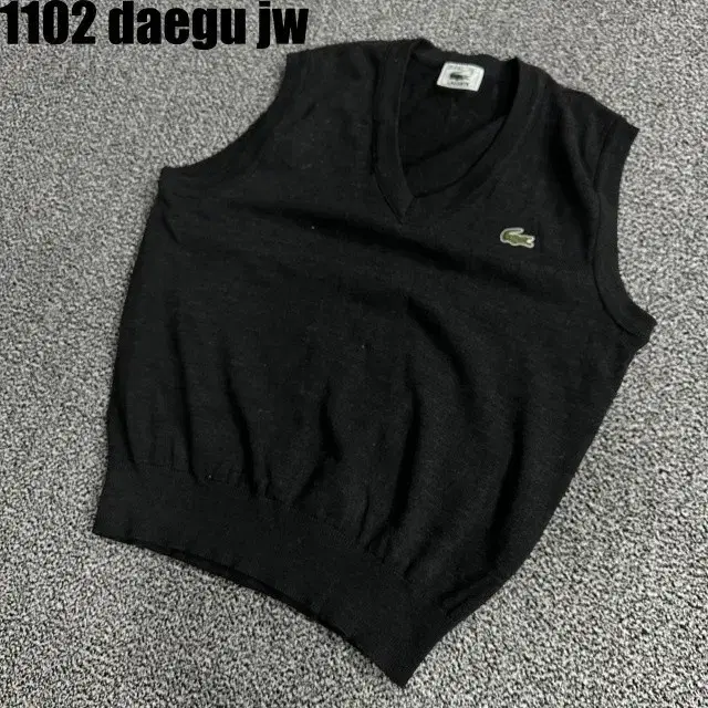 100 LACOSTE VEST 라코스테 니트 조끼