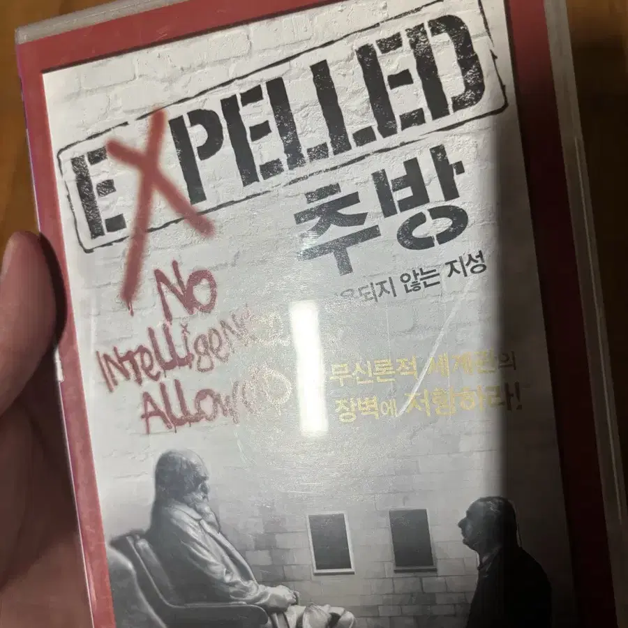 추방 허용되지 않는 지성 dvd 인테리어 소품 시디