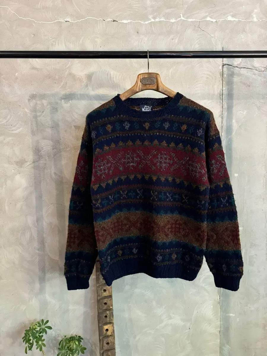 Woolrich Fair Isle Knit Men100-105