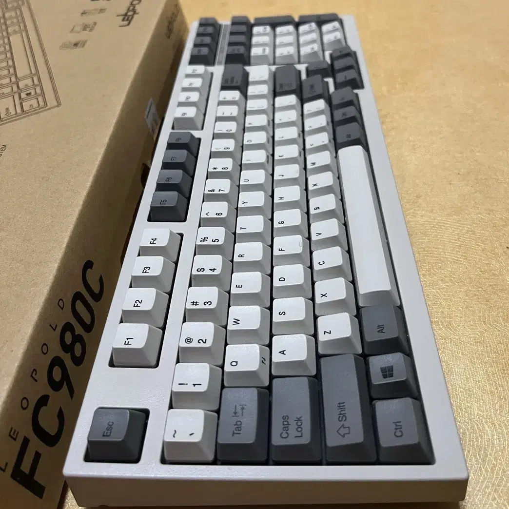 무접점 레오폴드 fc980c 풀윤활 fc660c 키캡이식 45g