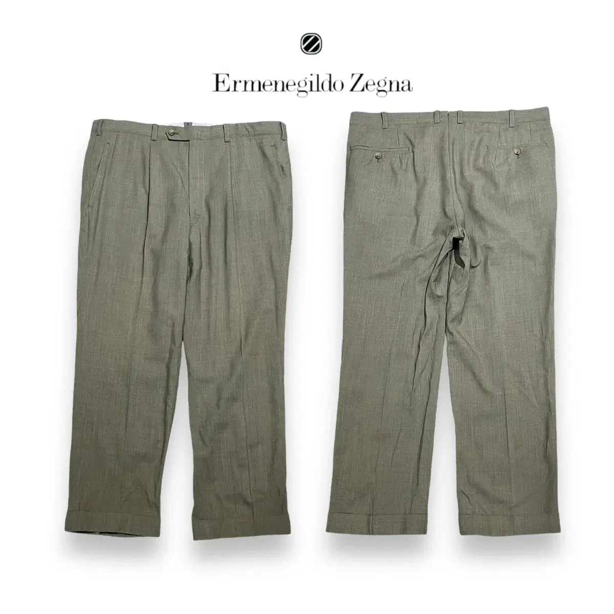 Ermenegildo Zegna One-Tuck Slacks