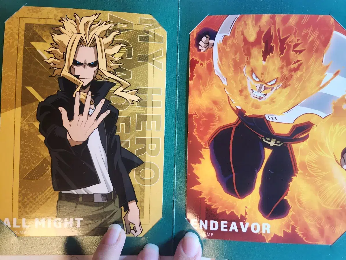 My Hero Academia Nahia Allmight Endeavor Illustration Sheet Collection