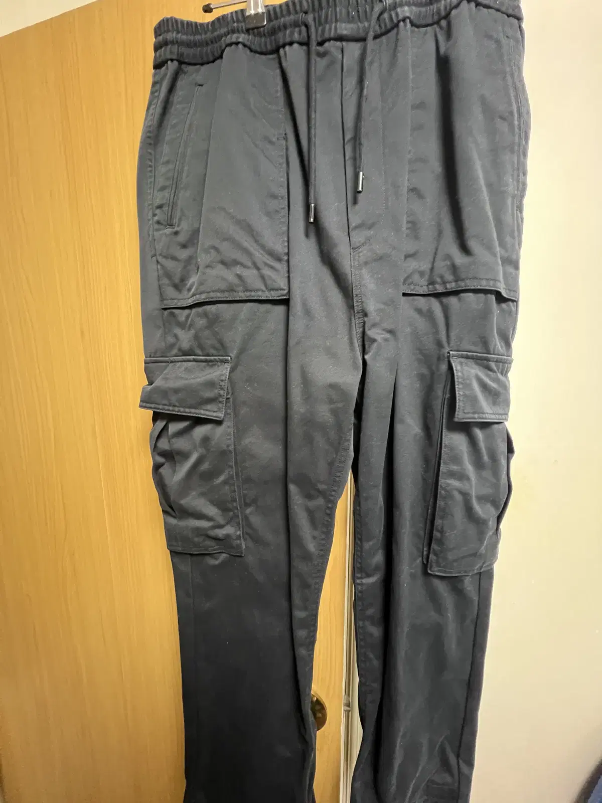 Junji Loose Fit Cargo Pants Black 46 size