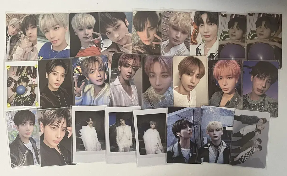 Tubatu txt upuz taehyun hueningkai album sealed unreleased photocard pre-order benefit ld buncheol