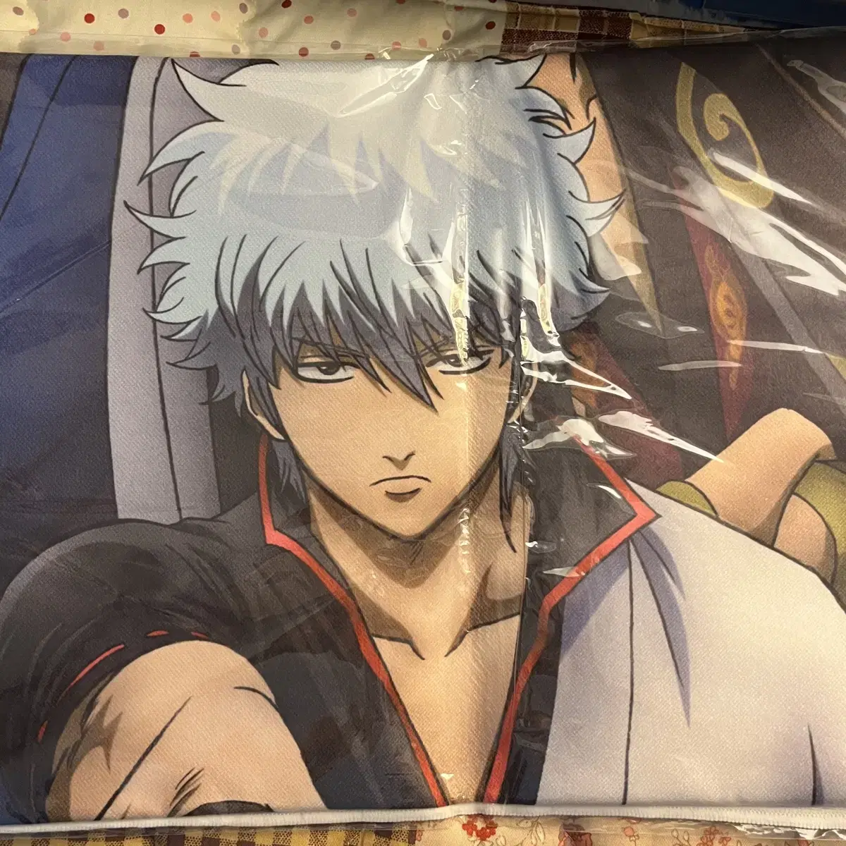 New) Gintama Hong Anime Kintoki Katsura Takasugi Multicross Fabric Poster