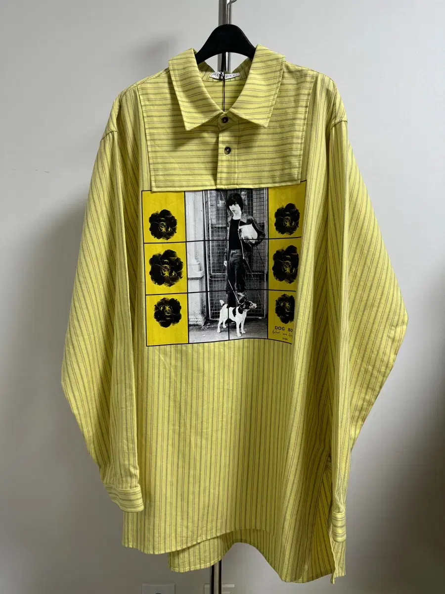 [48] JW Anderson Two-Button Print Shirt