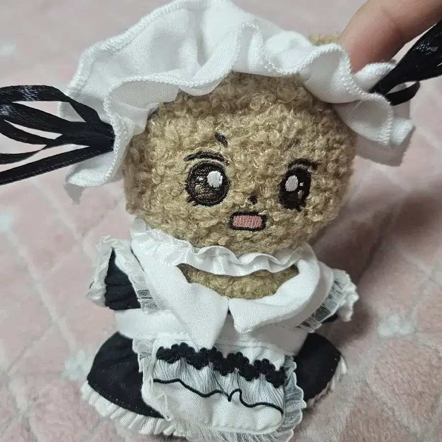 10cm 메이드복인형옷