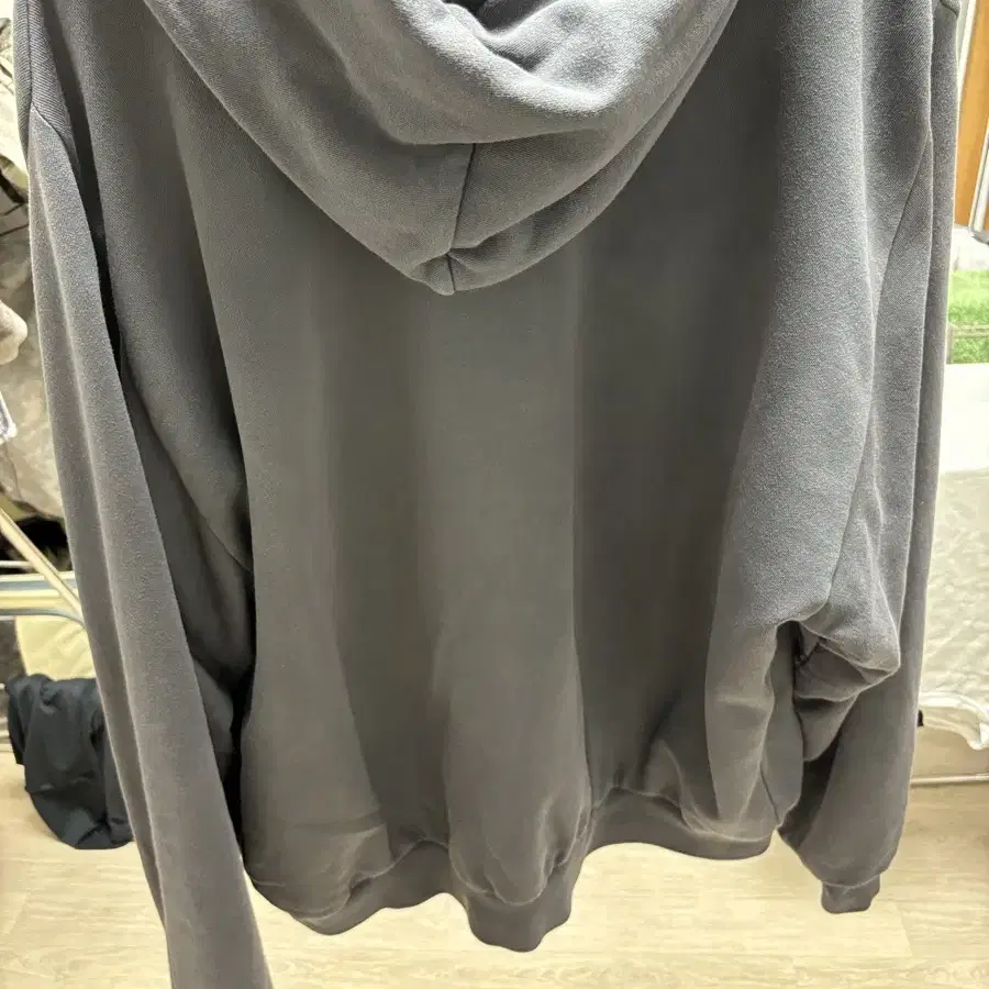 Yeezy YZY Zip-Up Hoodie Dark Grey  XXL