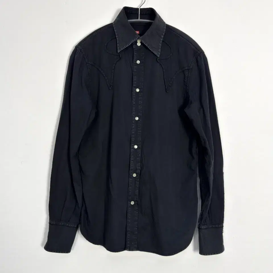 DIESEL black western shirt