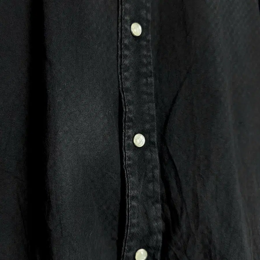 DIESEL black western shirt