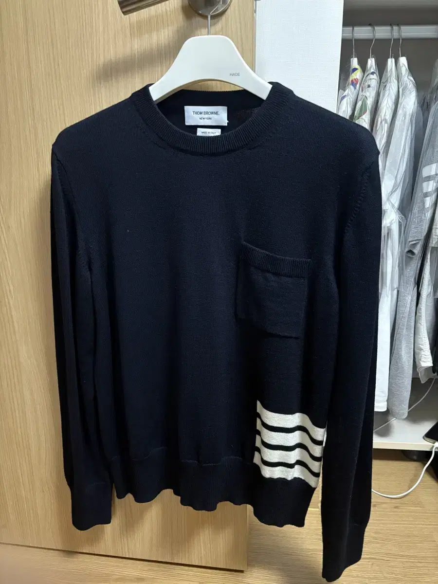 Thom Browne Diagonal Merino Wool Knit