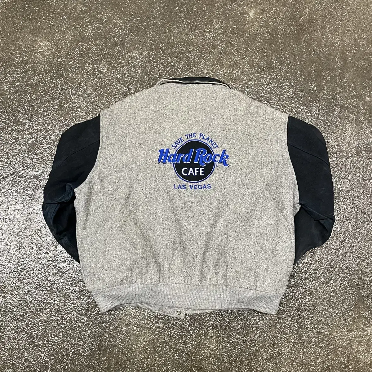 90s Hard Rock Cafe Varsity Jacket (110)