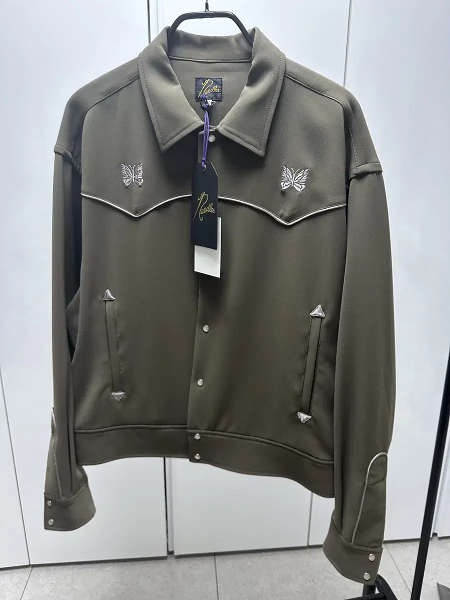 Needles Cowboy Jacket Olive XL