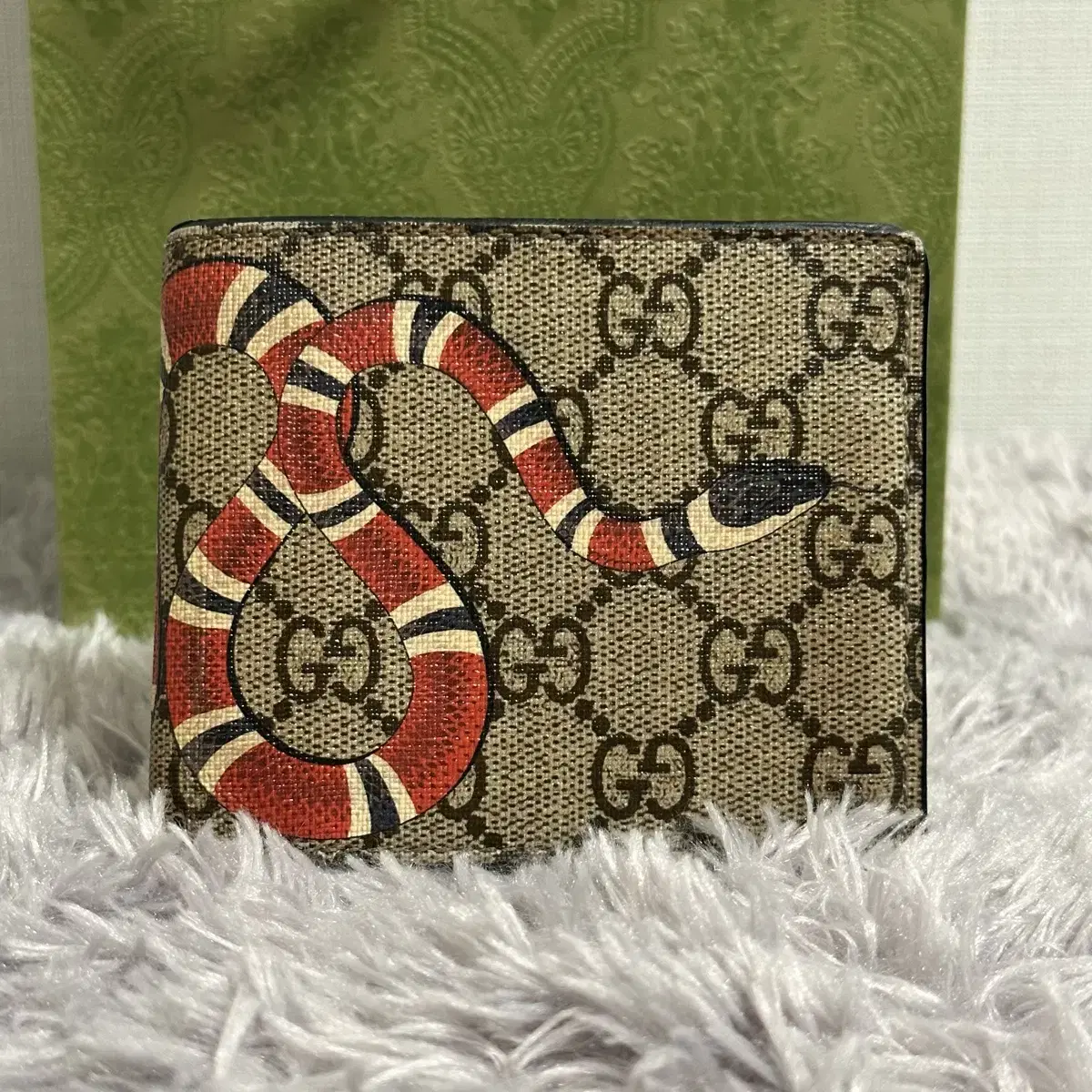 [Genuine OS] Gucci Snake Wallet