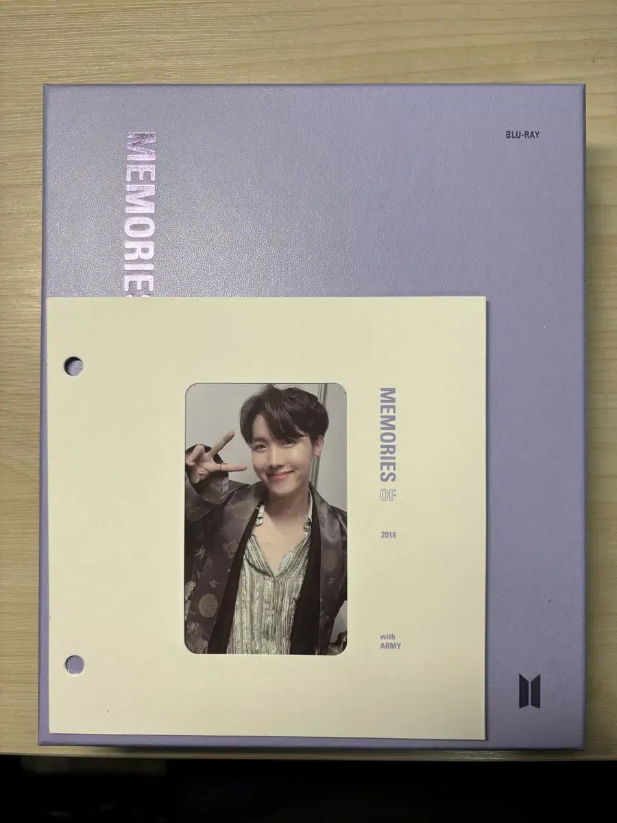 Bangtan 2018 Memories blu-ray / photocard Hoseok / Enul available