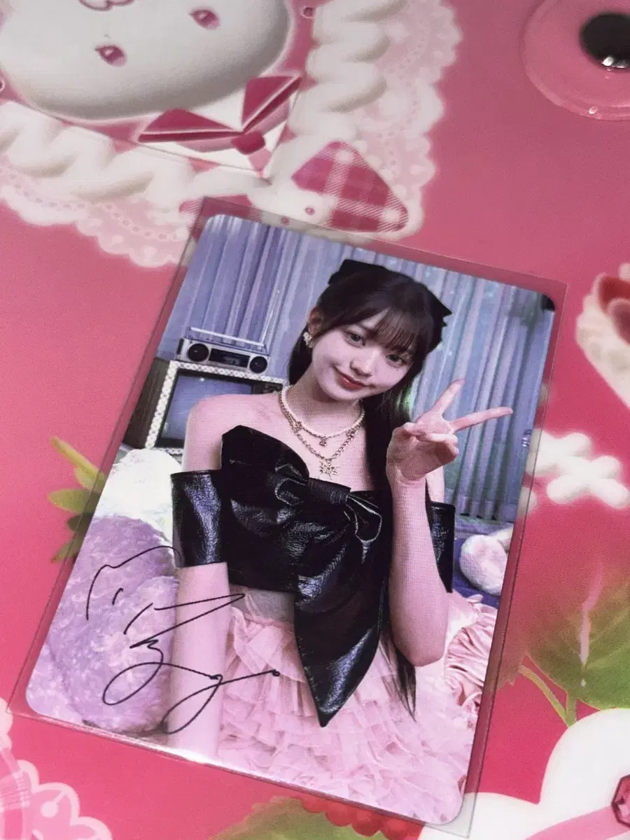 후기보유)ive jang wonyoung 디아이콘 본품 photocard wts