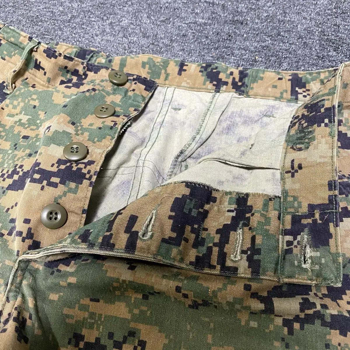 미해병 USMC 디지털 카모 군복바지 30인치