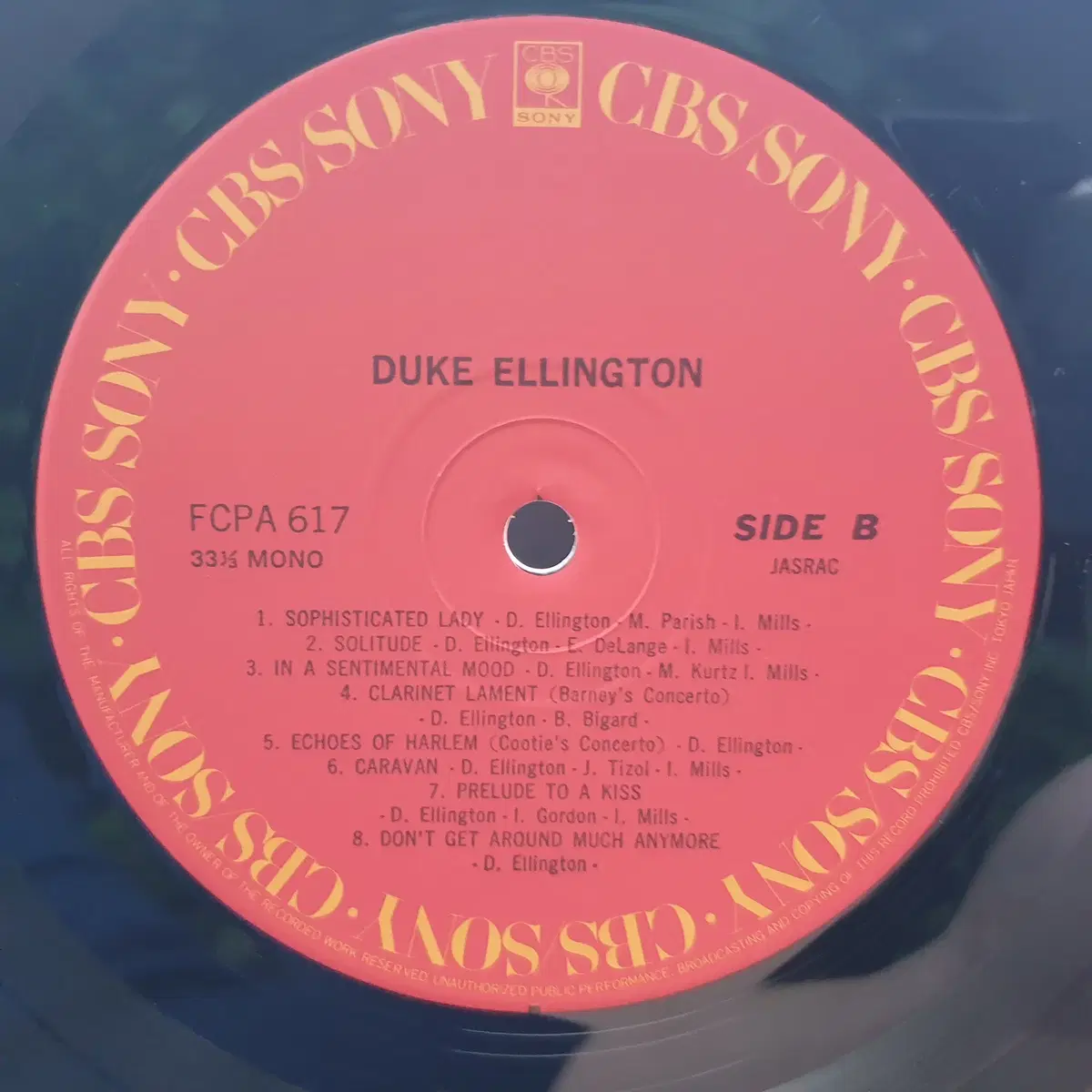 [중고LP] Duke Ellington