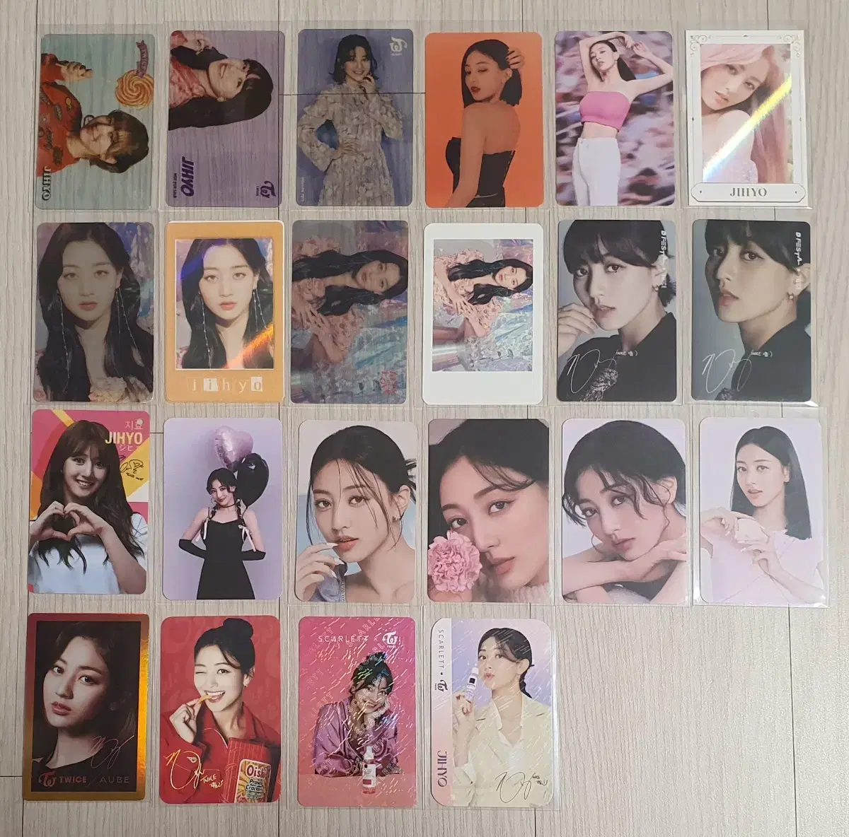 Twice jihyo photocard bulk I transfer!