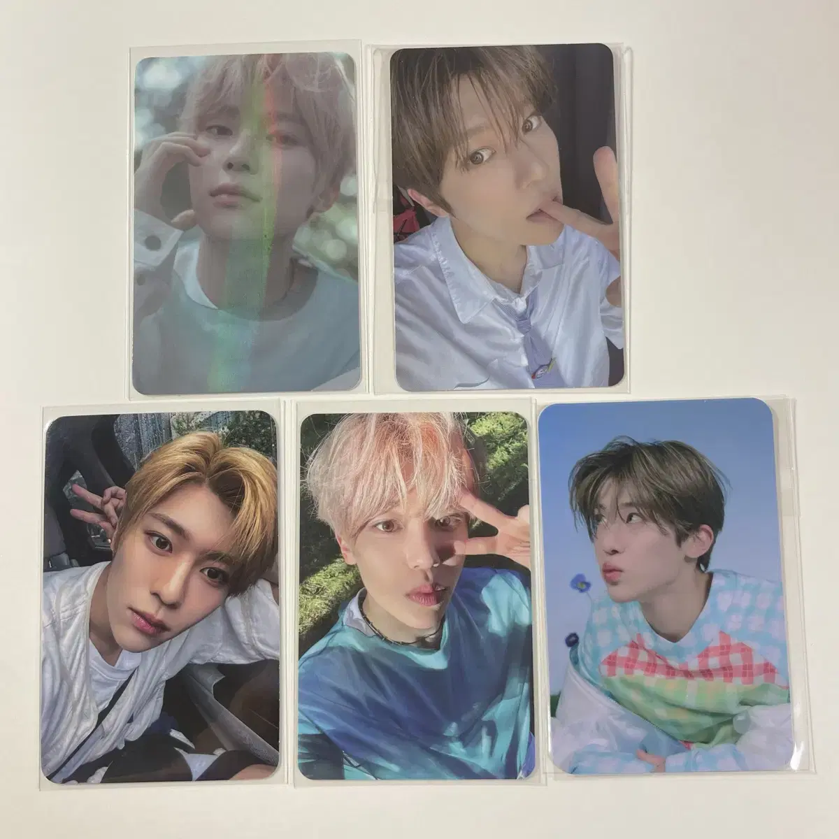 NCT wish sion Steady Songbird unreleased photocard photocard WTS