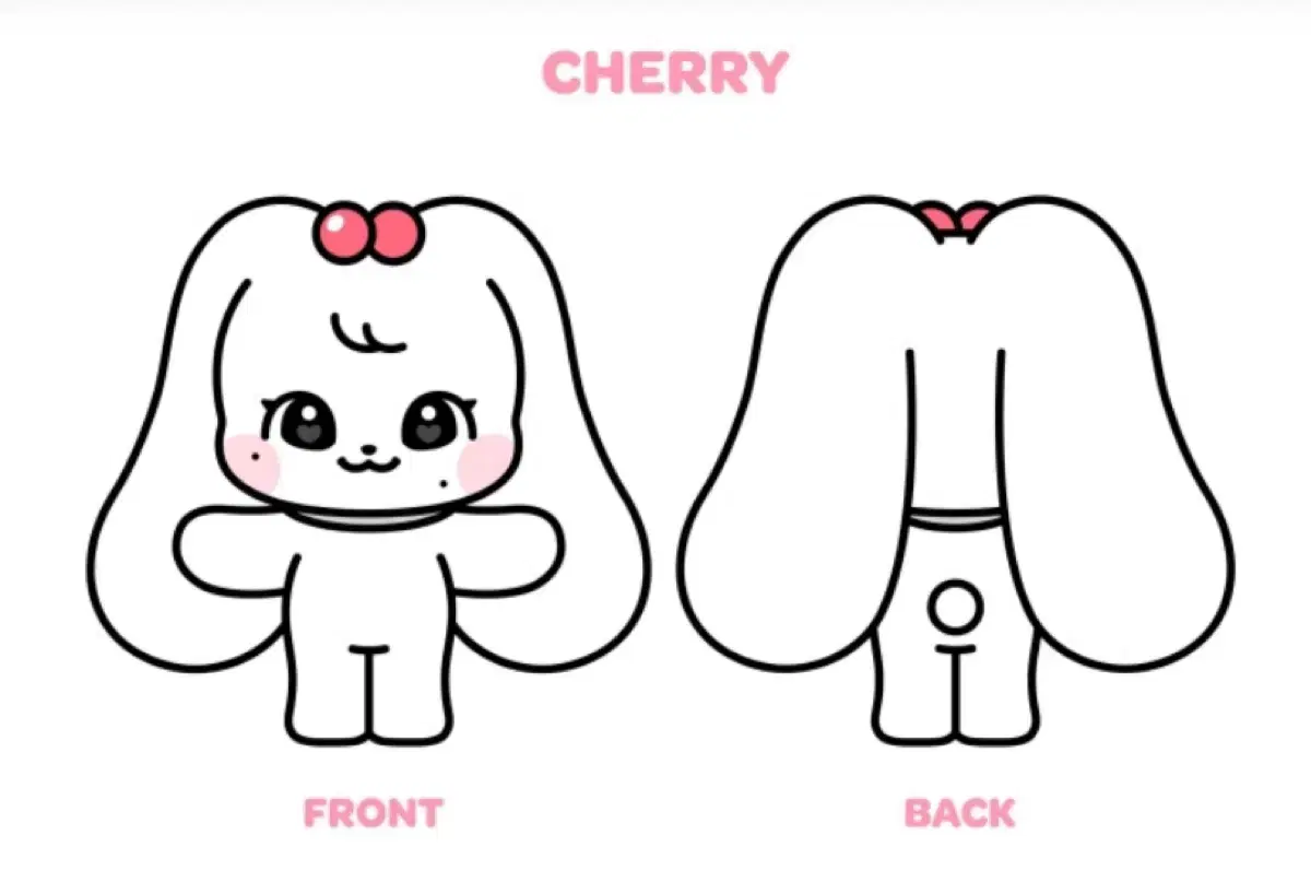 ive jang wonyoung minive plushie cherry doll wts