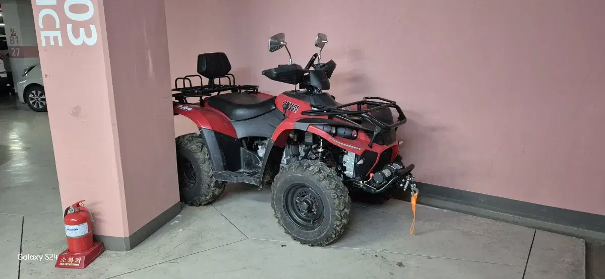 300cc 4륜구동 사발이 ATV 팝니다.(22년식)