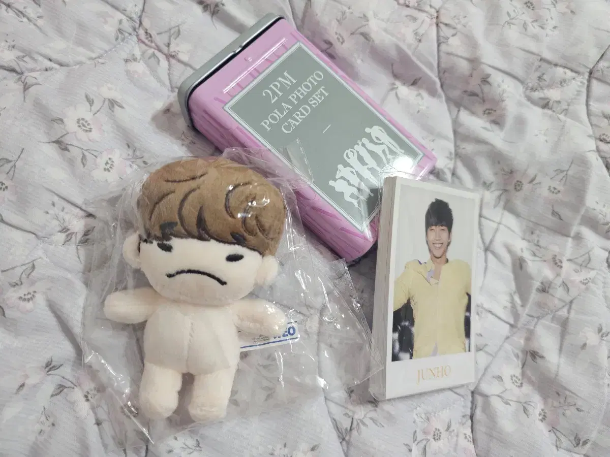 2pm junho forget me not doll pola photocard