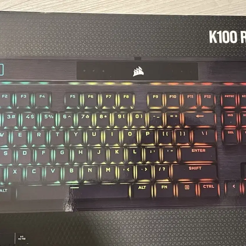 [새상품] 커세어 K100 RGB PBT 기계식 유선 일반형 키보드