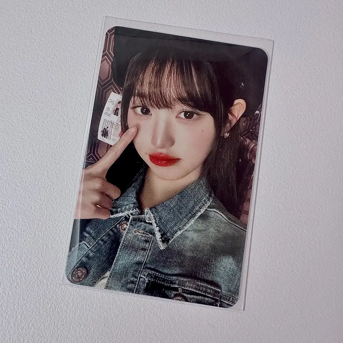 ive fanmeeting photo kit wonyoung photocard