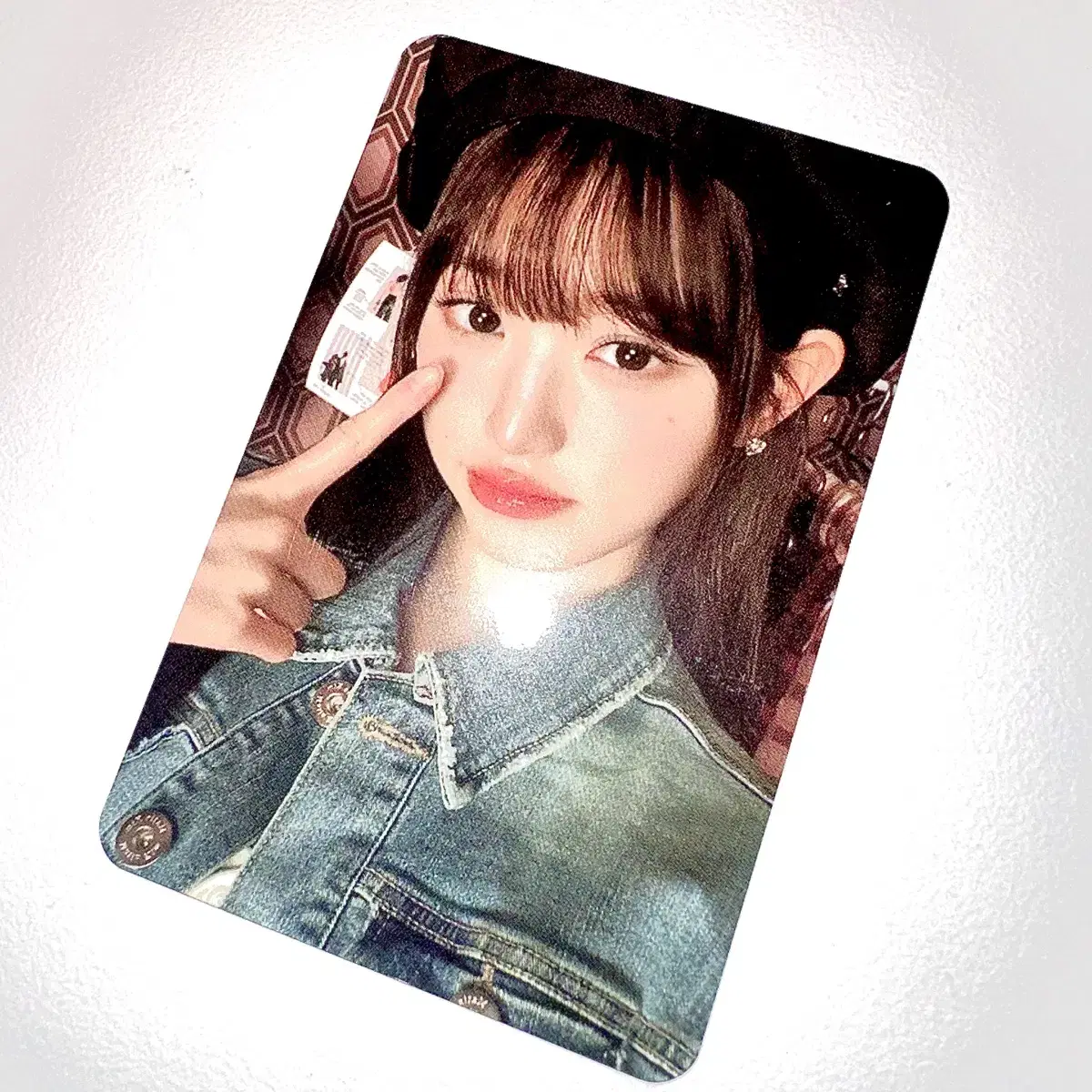 ive fanmeeting photo kit wonyoung photocard