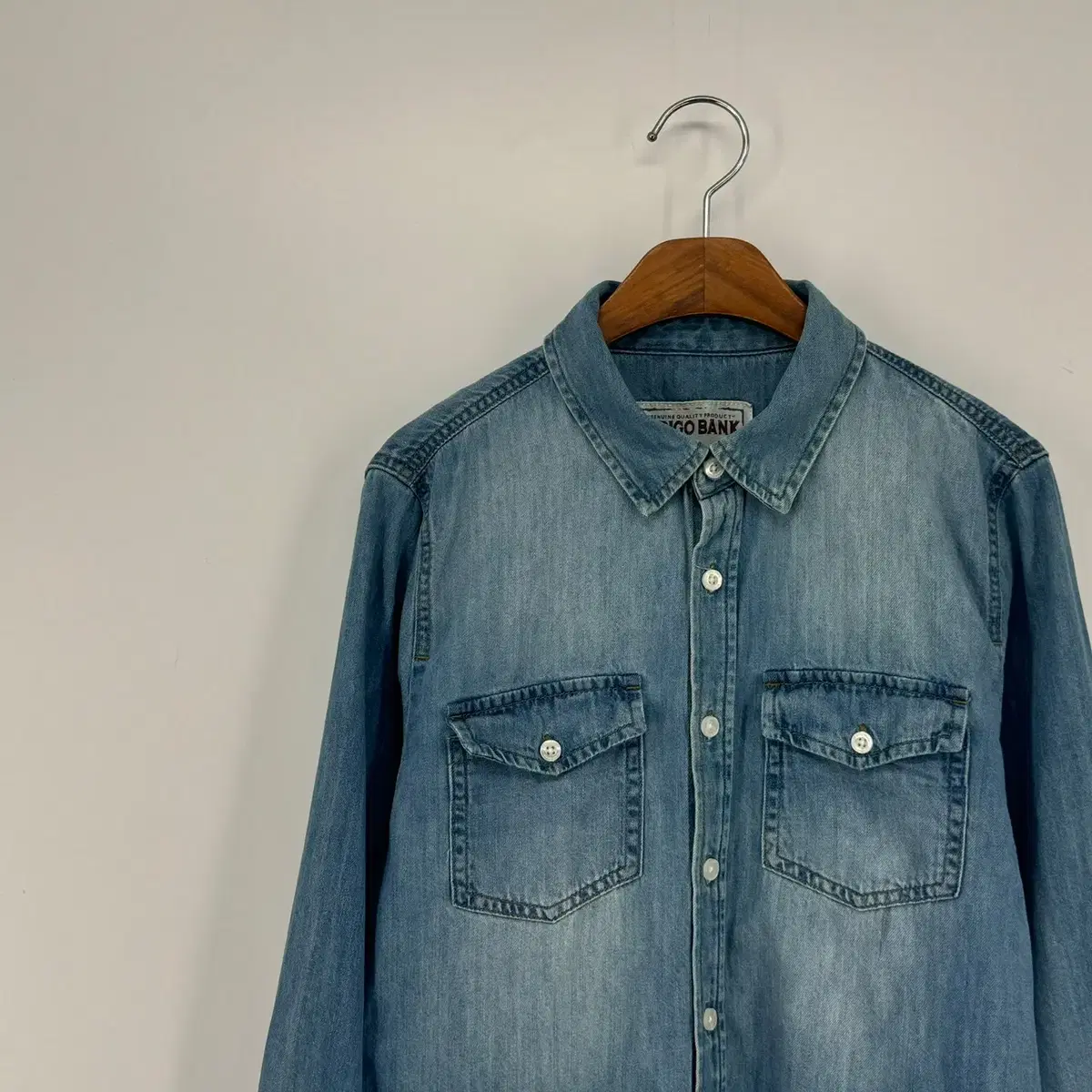 인디고뱅크 청남방 셔츠 (S size / DENIM)