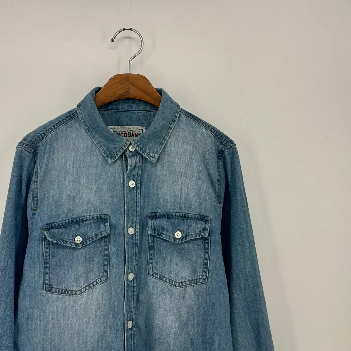 인디고뱅크 청남방 셔츠 (S size / DENIM)