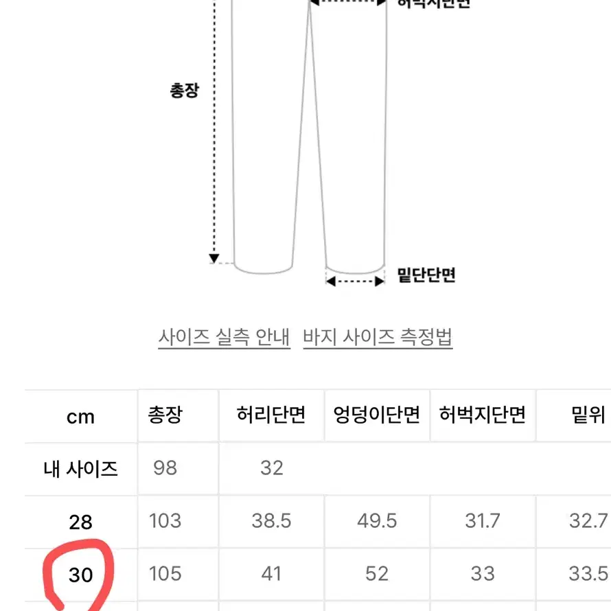 비슬로우 원턱 셀비지 데님