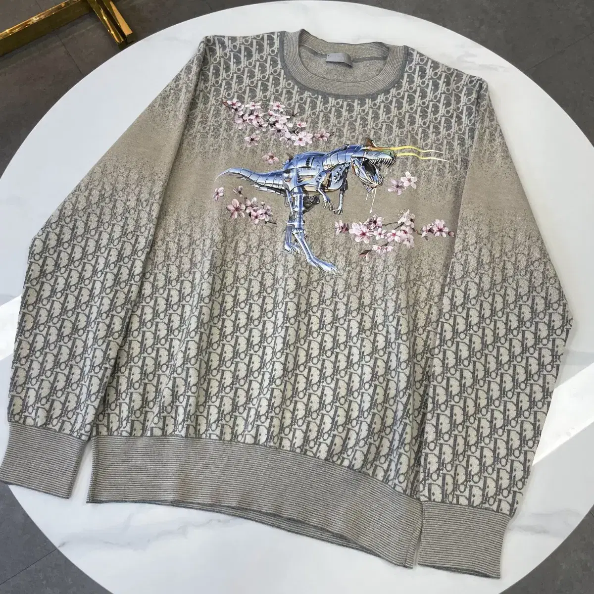 [L] Dior X Sorayama limited edition Oblique knit