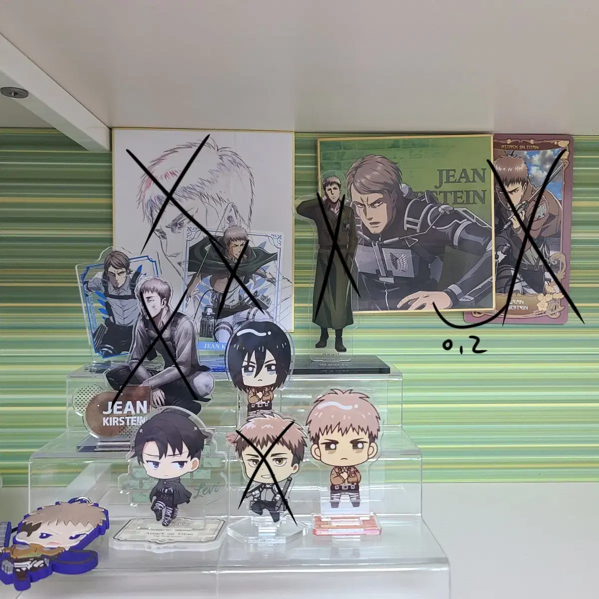 Jin Levi Mikasa, the giant of the assault acrylic sells