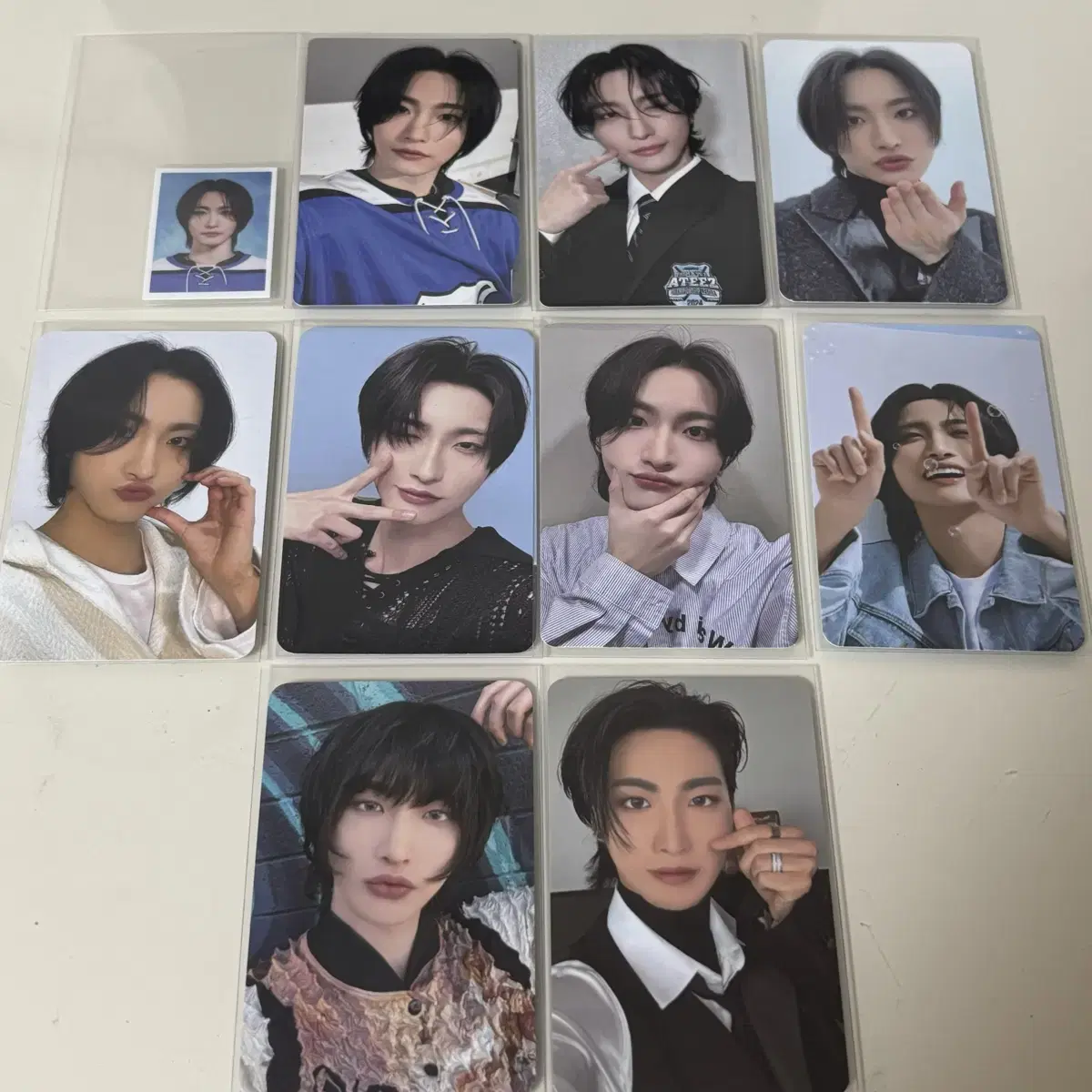 ateez seonghwa park seonghwa photocard sell photocard5kitsproofphotocardslordunreleased photocards