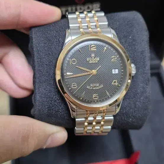 튜더 1926 36mm 18K 로즈골드 콤비 TUDOR