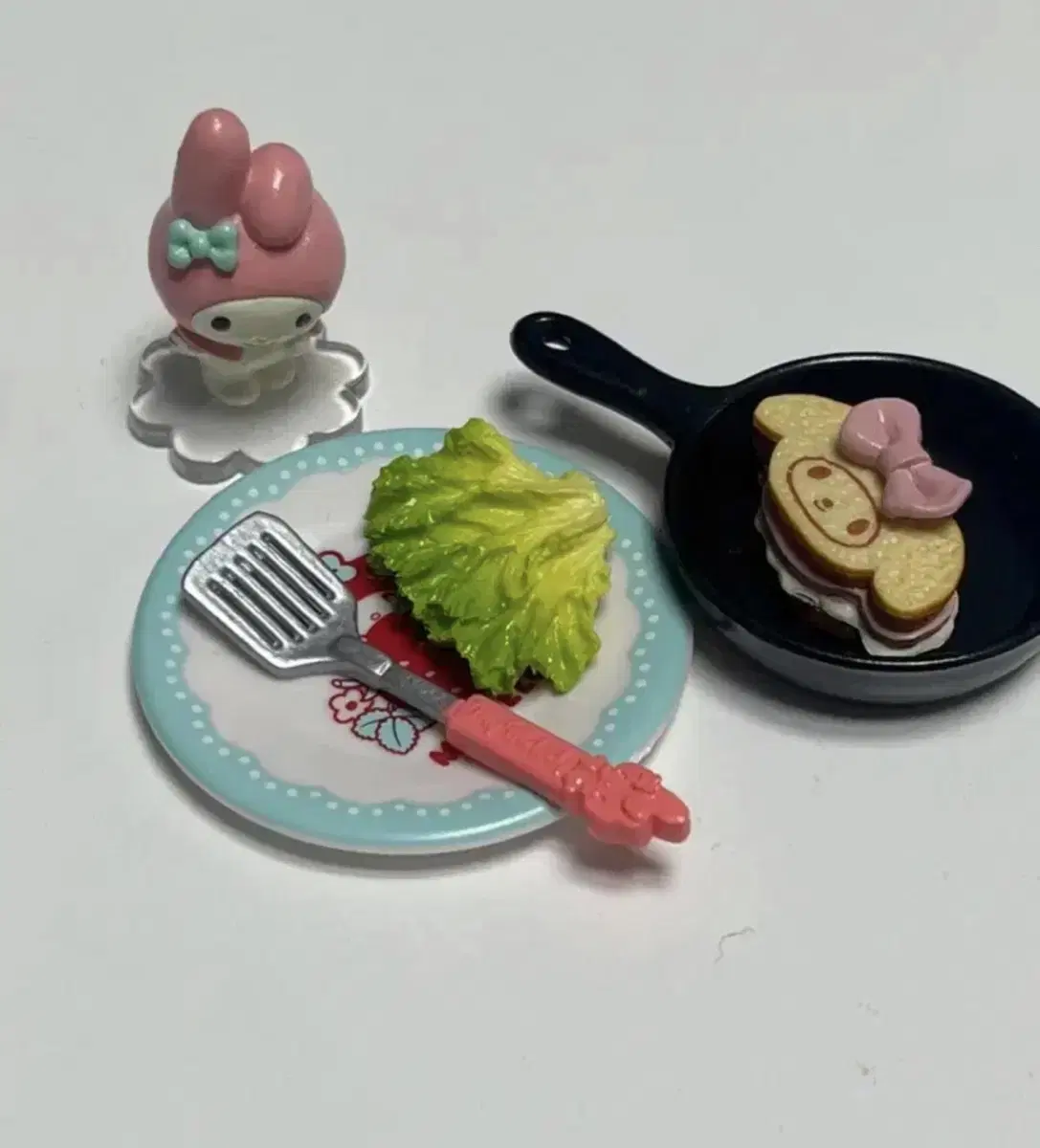 My Melody Kitchen Lement Figures Miniatures