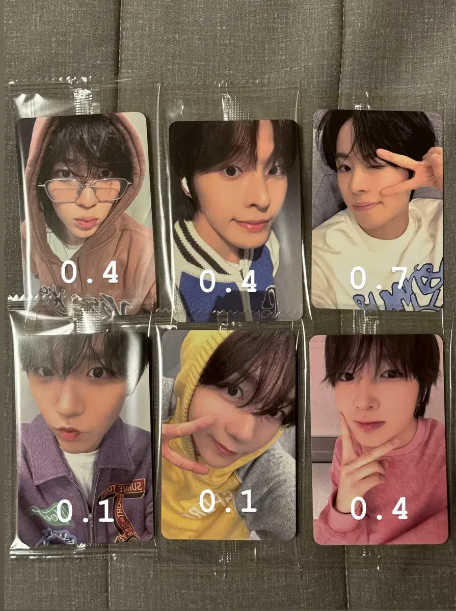 NCT Wish ktwon4u unreleased photocard wts sion riku Yuushi Jaihiryo Sakuya Photocard