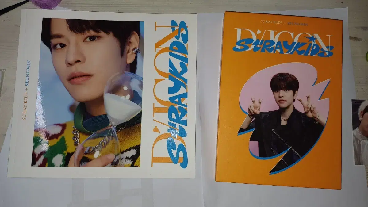 skz seungmin deikon photobook binder