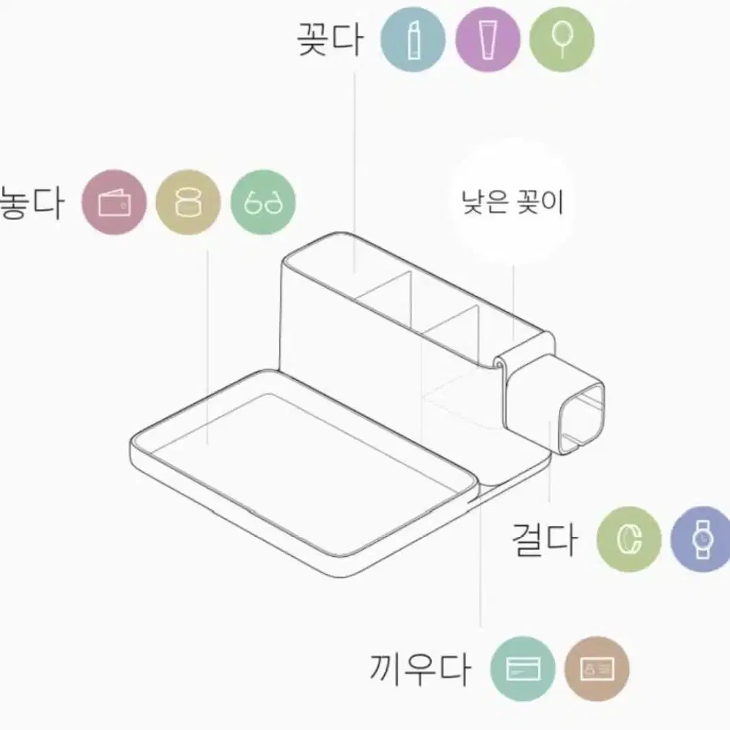 다용도 데스크 트레이 / 미개봉새제품