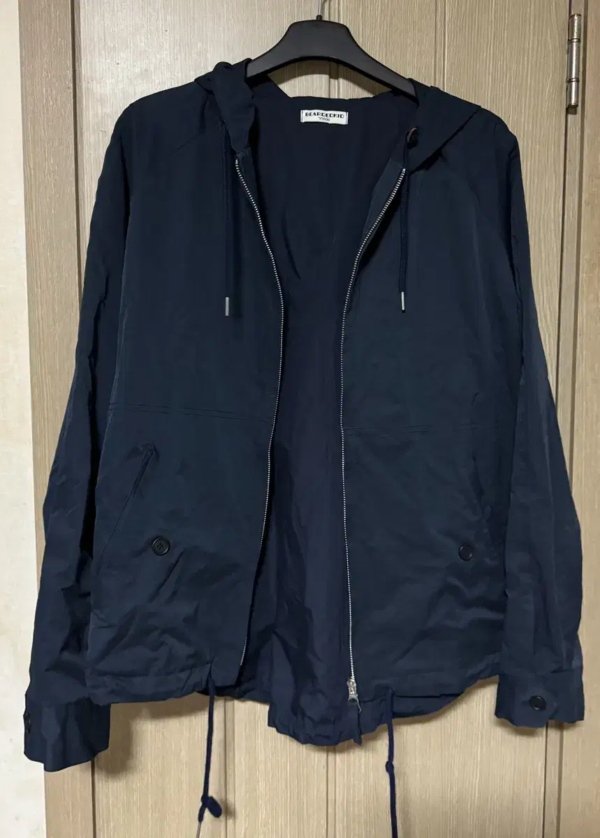 Beyond the Keys Hooded Jacket Navy M-L