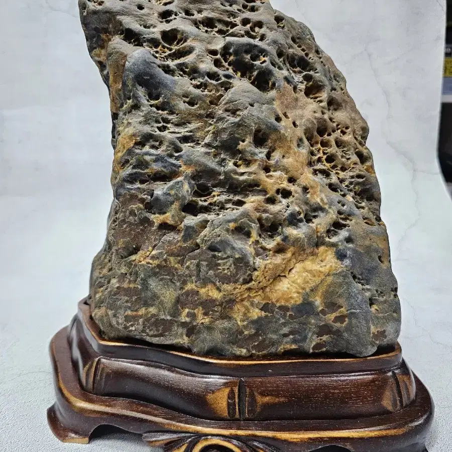 순창 호피석 수석 자연석 27 cm