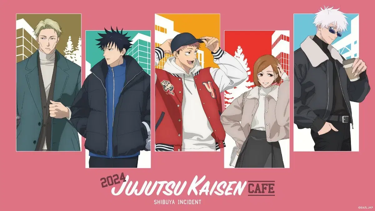 Shibuya Quadrangle Juju Cafe Gojo Satoru LD acrylic Stand